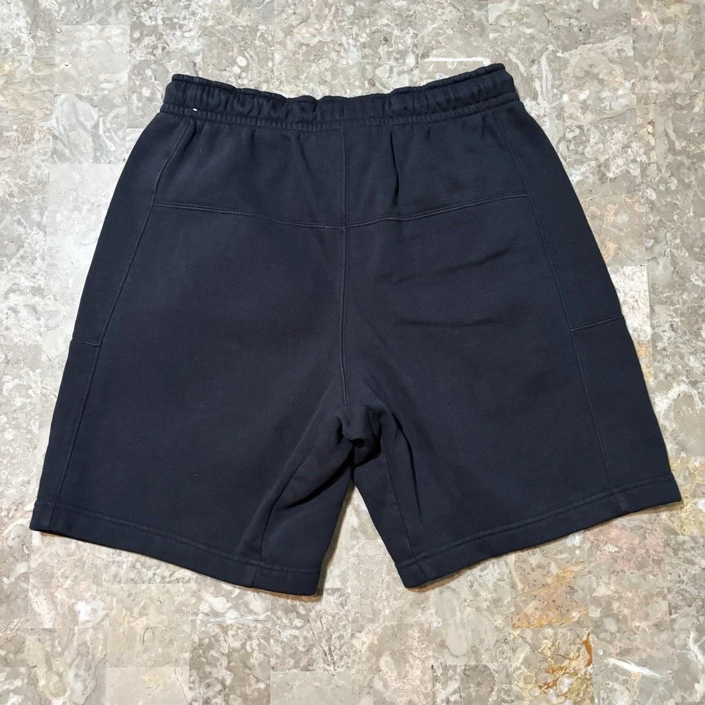 Nike New York Yankees Shorts Mens Small Black Fleece Drawstring MLB